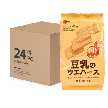 BOURBON 百邦 - 豆乳威化餅 - 原箱 - 2'SX8 X 24'S