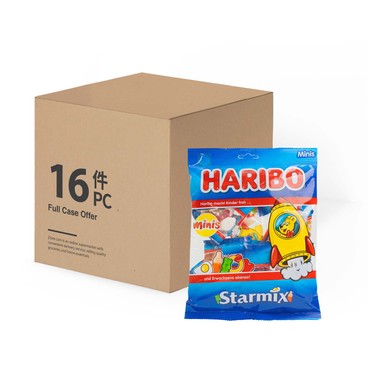 HARIBO - STARMIX MINIS (INDIVIDUAL PACK) - CASE OFFER - 250G X 16'S