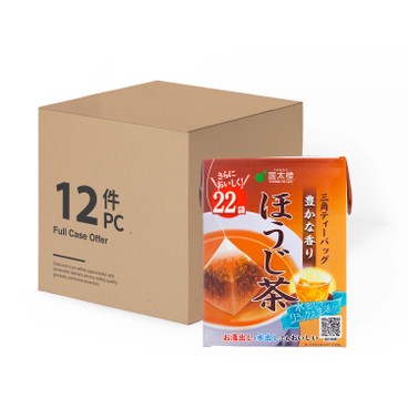 國太樓 - HOUJICHA TETRA TEA BAG - CASE OFFER - 22'S X 12'S