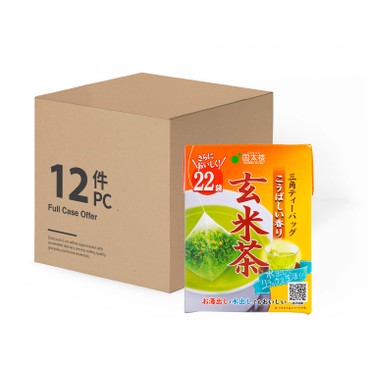 國太樓 - GENMAICHA TETRA TEA BAG - CASE OFFER - 22'S X 12'S