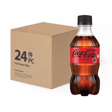 COCA-COLA - NO SUGAR COKE-CASE - 300MLX24