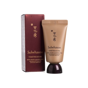 SULWHASOO (PARALLEL IMPORT) - TIMETREASURE EXTRA CERAMY CLEANSING FOAM-2PC - 15MLX2