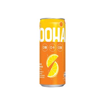 OOHA - LEMON & HONEY FLAVOURED SPARKLING BEVERAGE - 330MLX4