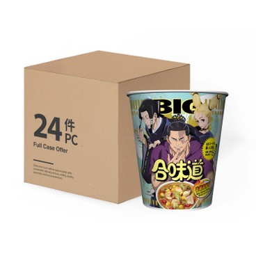 NISSIN - BIG CUP NOODLE-SPICY SEAFOOD（Random Packing） - 103GX24