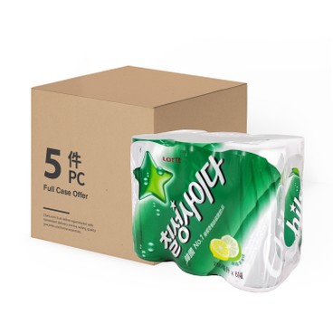 LOTTE - CHILSUNG CIDER - CASE - 250MLX6X5