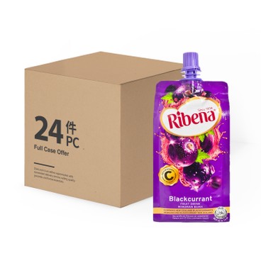 利賓納 - 黑加侖子汁飲品 - 原箱 - 330MLX24