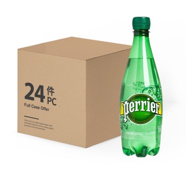 PERRIER(PARALLEL IMPORT) - SPARKLING MINERAL WATER (PET) - 500MLX24