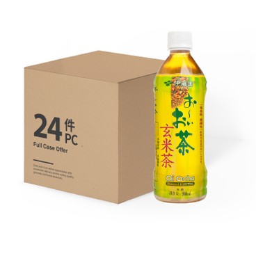 ITOEN - GREEN TEA WITH ROASTED RICE TEA-CASE OFFER - 500MLX24