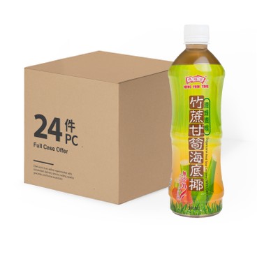 鴻福堂 - 竹蔗甘筍海底椰-原箱 - 500MLX24