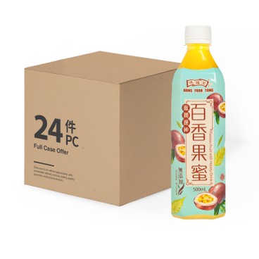 鴻福堂 - 百香果蜜-原箱 - 500MLX24