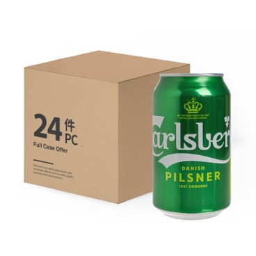 CARLSBERG嘉士伯 - 啤酒 - 原箱 - 330MLX24