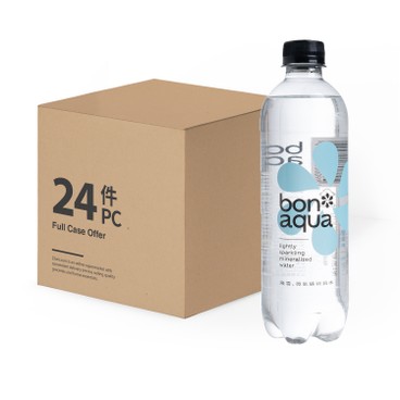 BONAQUA 飛雪 - 微氣礦物質水(膠瓶裝)-原箱 - 500MLX24
