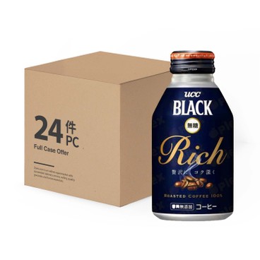 UCC - BLACK COFFEE - DEEP & RICH - CASE OFFER - 275MLX24