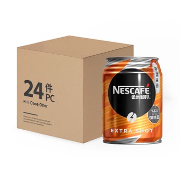 NESCAFÉ - Nescafe Extra Shot Coffee Beverage -CASE - 250MLX24