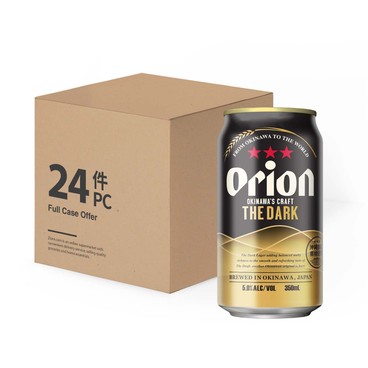 ORION - 沖繩黑啤-原箱 - 350MLX24