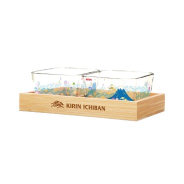 KIRIN ICHBAN - Japanese Styled Snack Containers with Tray - PC