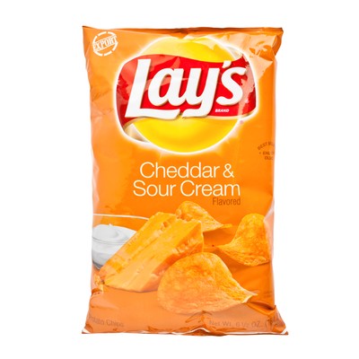 LAY'S | CHEDDAR & SOUR CREAM POTATO CHIPS | 士多 Ztore