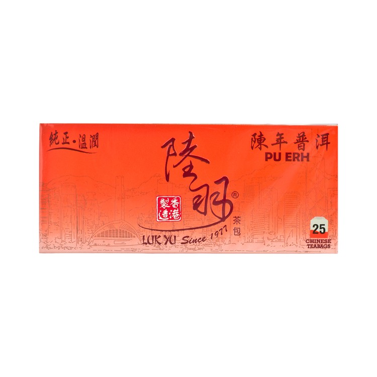 LUK YU - CHINESE TEABAGS-PU ERH - 25'S