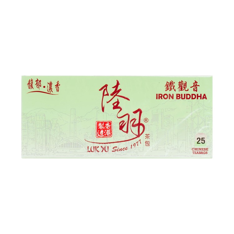 LUK YU - CHINESE TEABAGS-IRON BUDDHA - 25'S