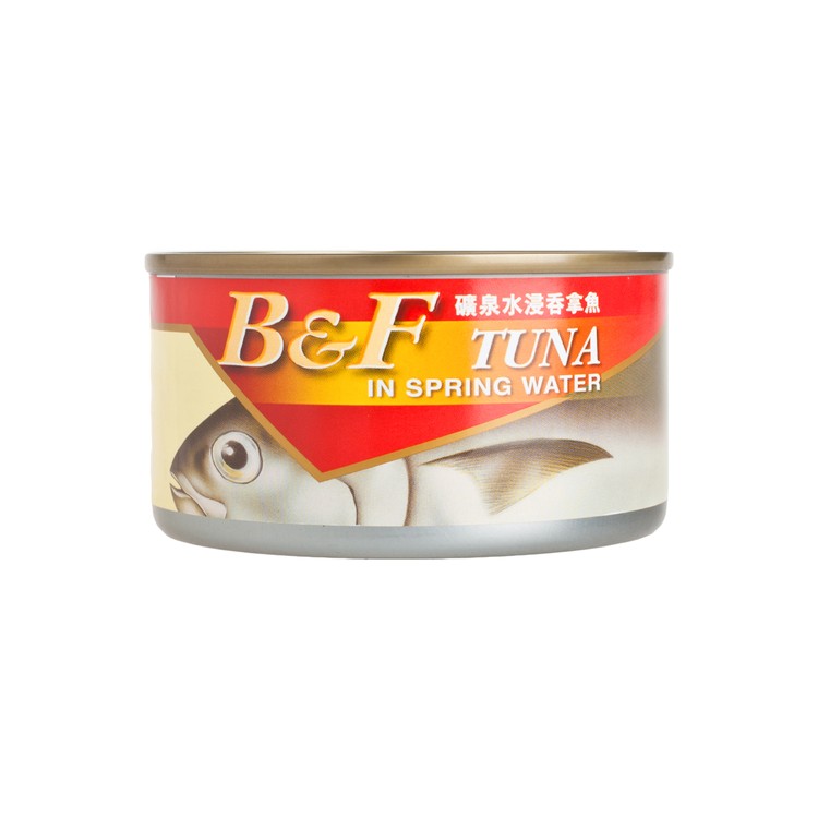 B&F - TUNA IN SPRING WATER - 185G