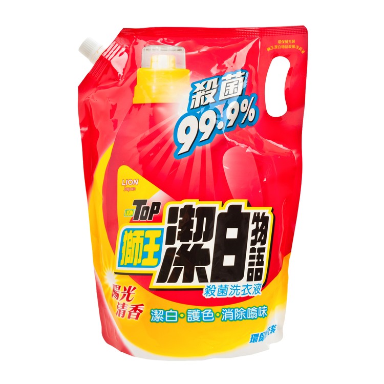 LION TOP - ANTIBACTERIAL LIQUID DETERGENT (REFILL)- SUNSHINE - 1.8L