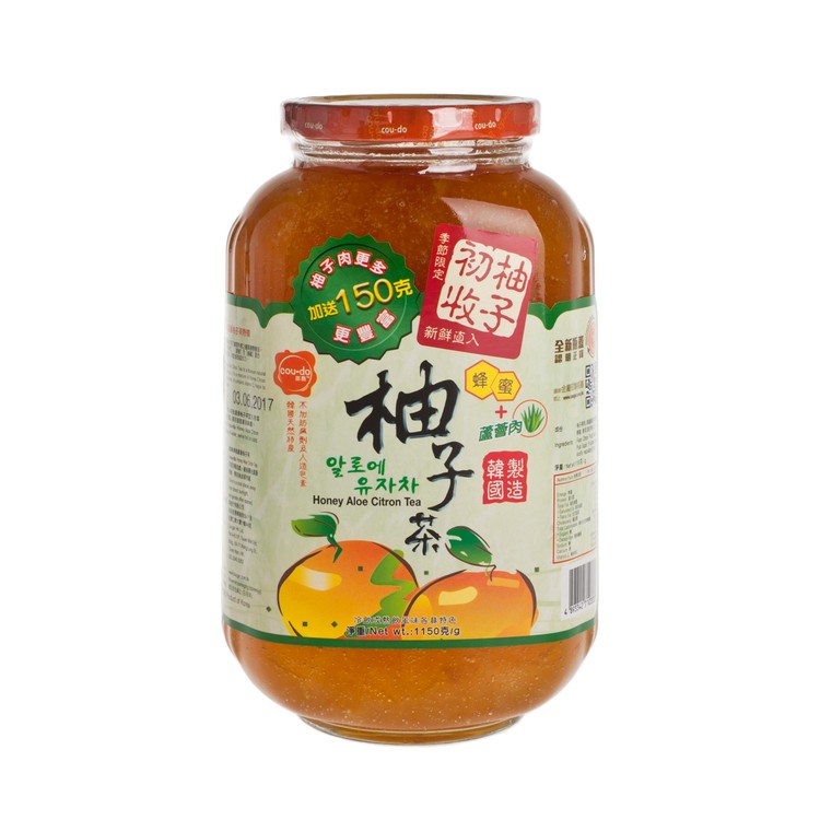 高島 - 蜂蜜柚子茶-蘆薈 - 1150G