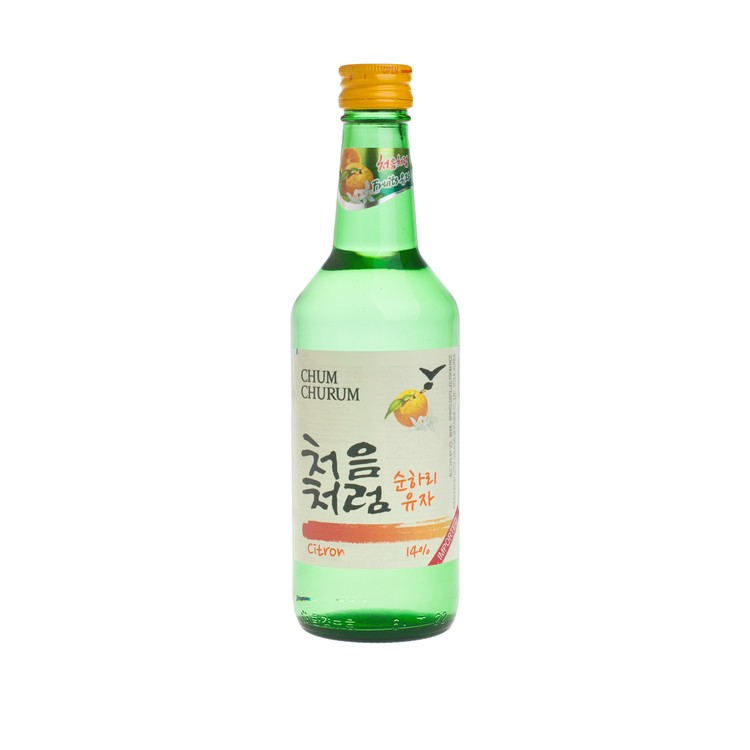 初飲初樂 - 燒酒-柚子味 - 360ML