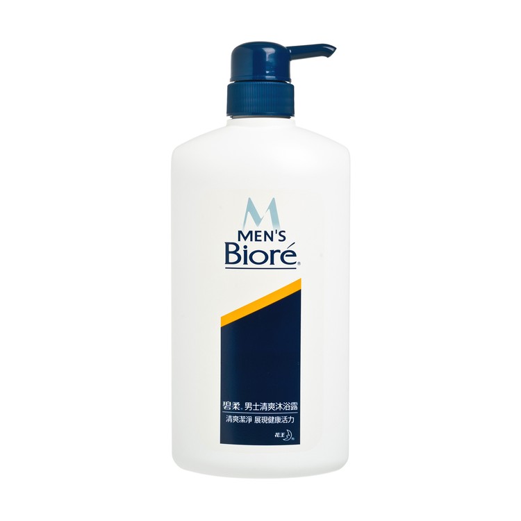 BIORE碧柔 - 男士清爽沐浴露 - 750ML