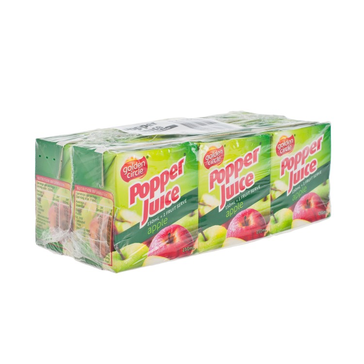 POPPER - 蘋果汁(迷你裝) - 150MLX6