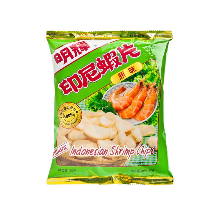 明輝 - 印尼蝦片-原味 - 40G