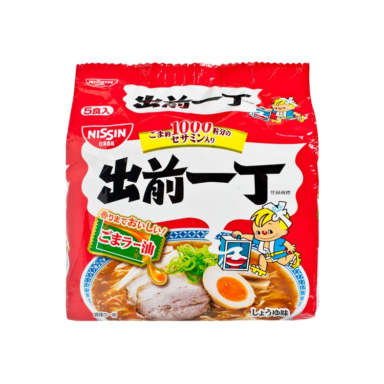 DE-MA-E - JAPANESE INSTANT NOODLE-SESAME OIL (Special/Normal Edition randomly picked) - 102GX5