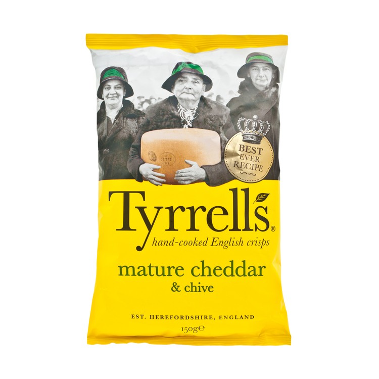 TYRRELLS - 薯片-車打芝士及香葱味 - 150G