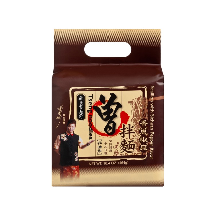 TSENG - HANDMADE NOODLES-ONION & PEPPER - 116GX4