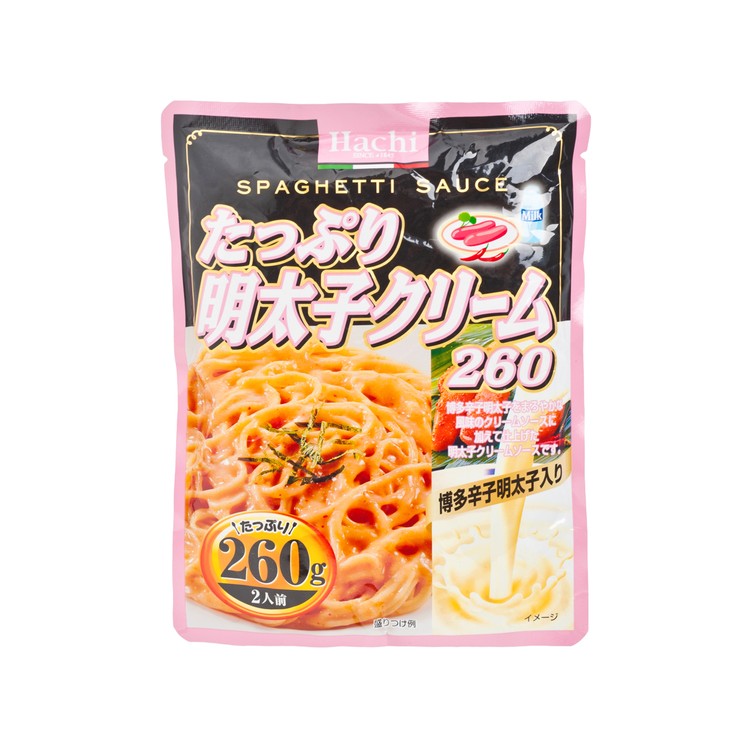 HACHI - TAPPURI CREAM & MENTAIKO SAUCE - 260G
