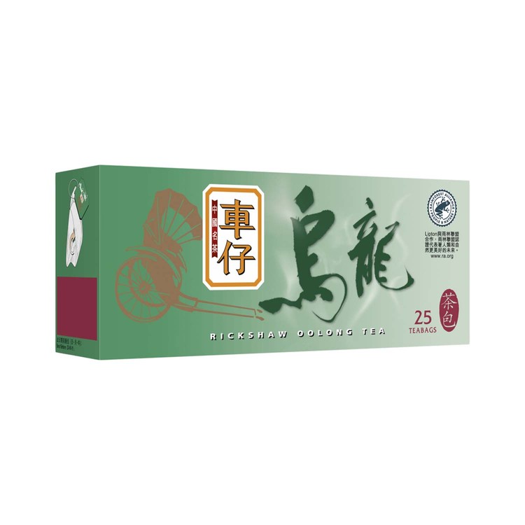 RICKSHAW - CHINESE TEABAGS-OOLONG - 1.6GX25