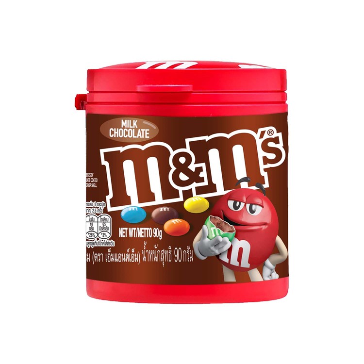 M&M's - 牛奶朱古力分享樽 - 90G