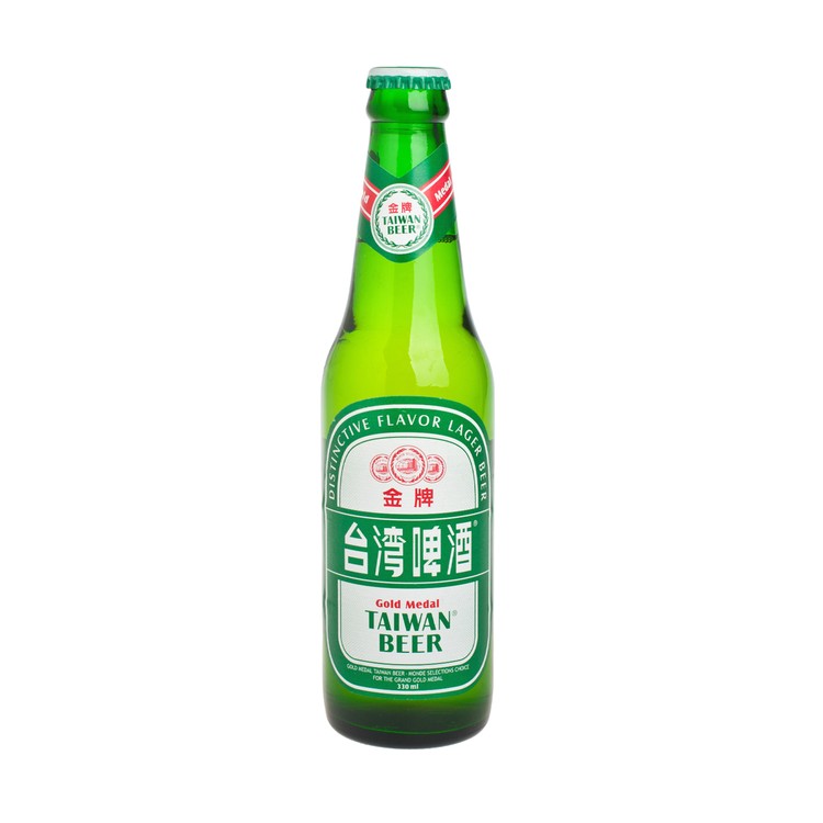台灣啤酒 - 金牌啤酒(樽裝) - 330ML