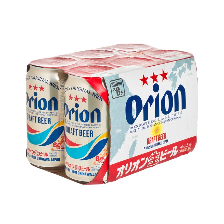 ORION - DRAFT BEER - 350MLX6