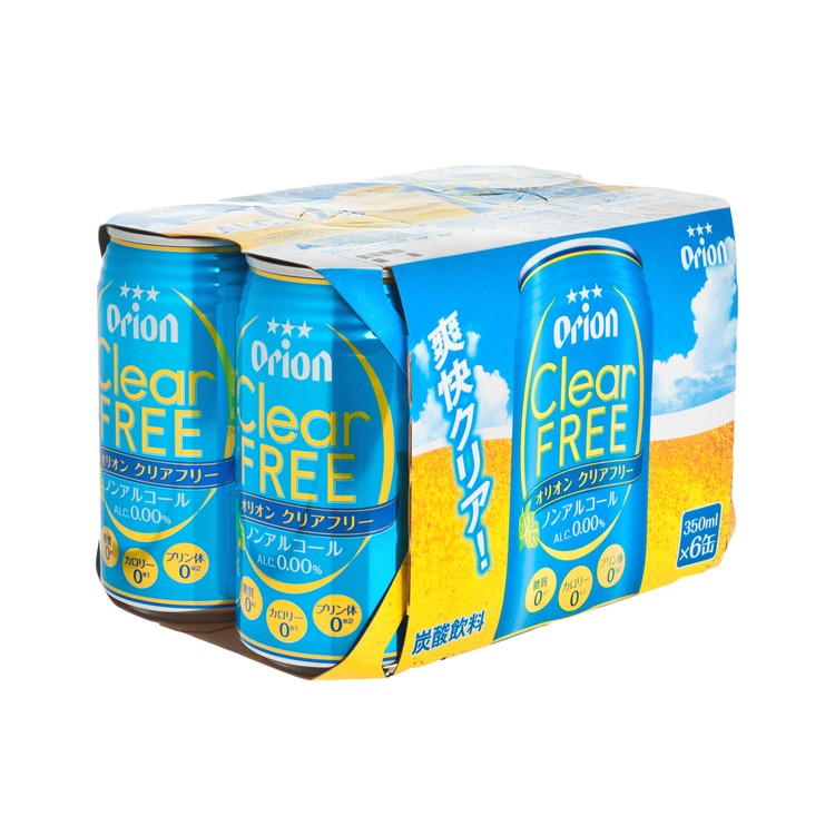 ORION - CLEAR FREE - 350MLX6
