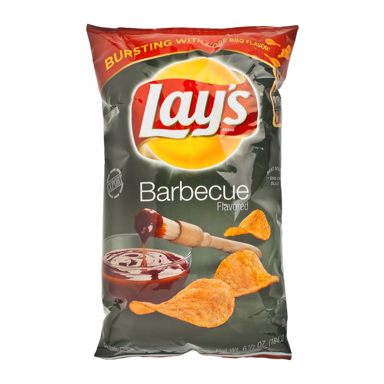 LAY'S - BARBECUE POTATO CHIPS - 184.2G