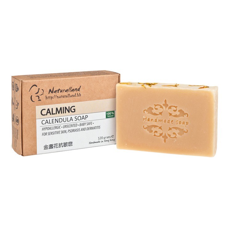 NATURALLAND - CALMING-CALENDULA SOAP - 110G