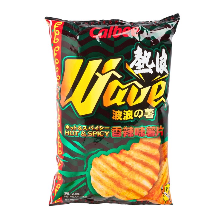 CALBEE - POTATO CHIPS-HOT SPICY - 200G