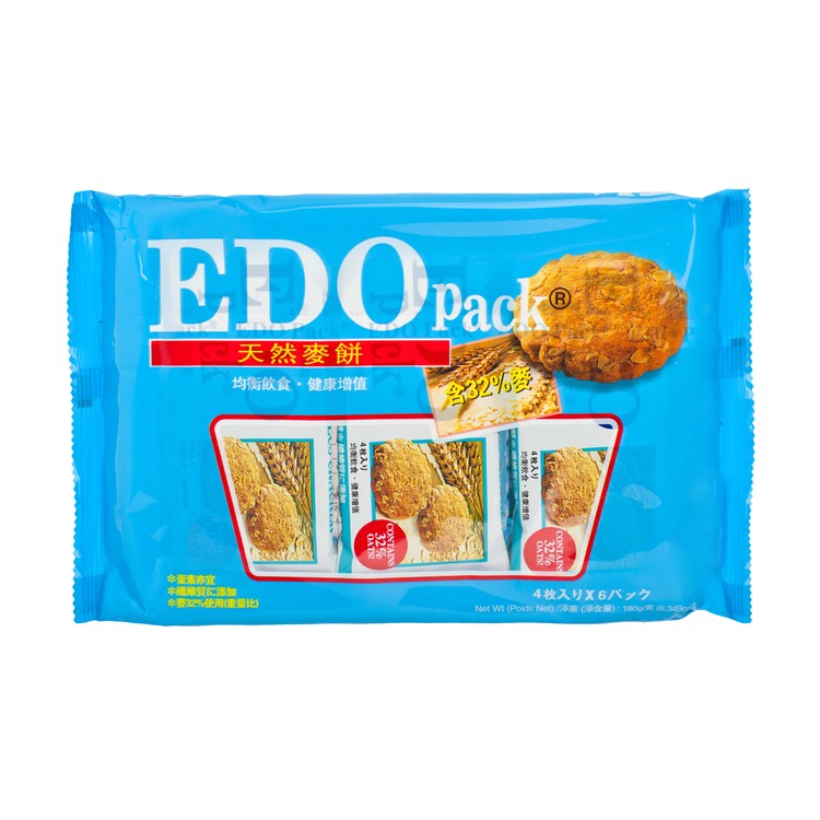 EDO PACK - 天然營養麥餅 - 180G