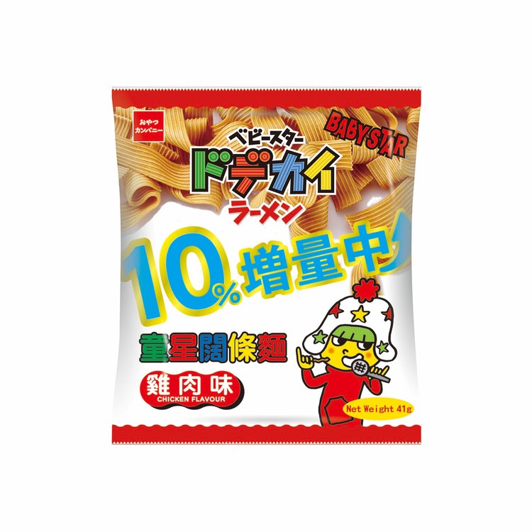 童星 - 闊條麵 - 雞肉味 (10% 增量裝) - 41G