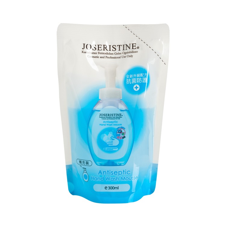 JOSERISTINE BY CHOI FUNG HONG - ANTISEPTIC HAND WASH MOUSSE REFILL - 300ML