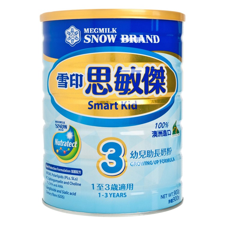 SNOW BRAND - SMART BABY STAGE 3 MILK POWDER - 900G