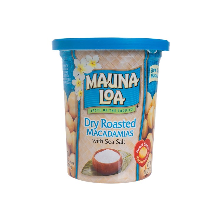 MAUNA LOA - DRY ROASTED MACADAMIAS-SEA SALT - 113G