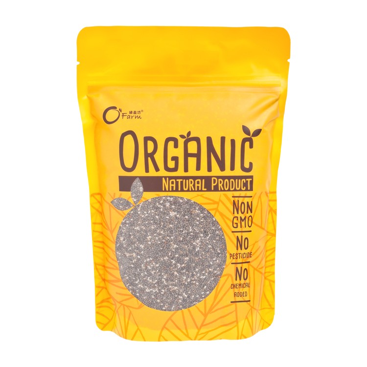 O'FARM - ORGANIC BLACK CHIA SEEDS - 454G