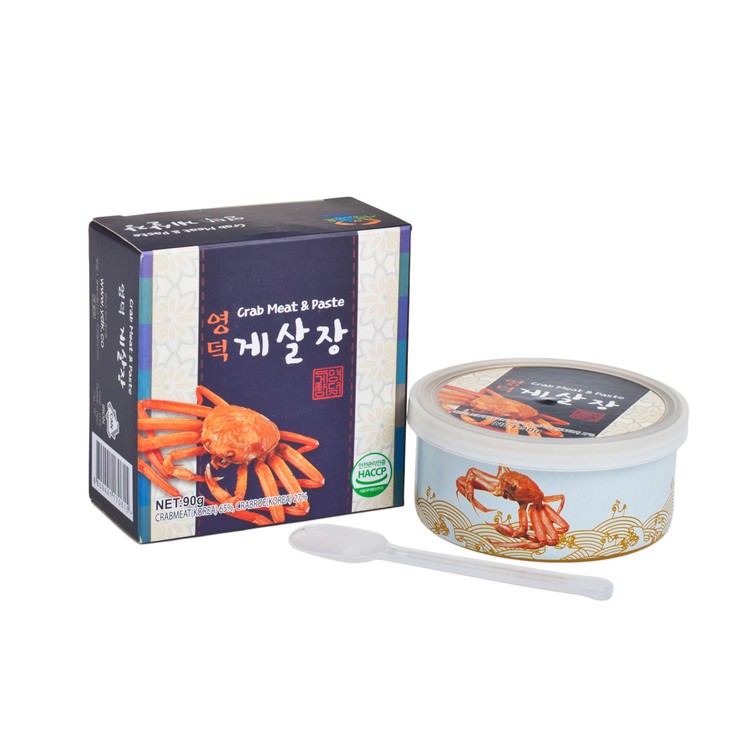 YDK - 即食蟹膏醬-蟹肉 - 90G