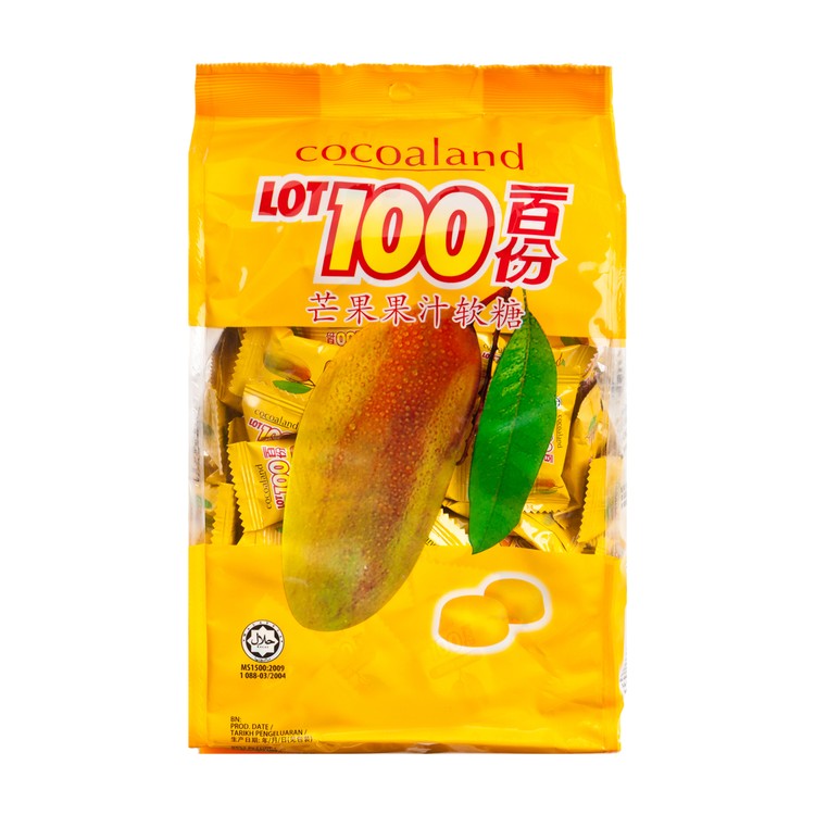 COCOALAND - 百份百果汁軟糖-芒果 (大包裝) - 1KG